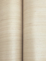Smooth Abaca Sand Dollar by Ronald Redding Grasscloth Wallpaper – York Designer Series YGL7045