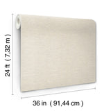 Timeless Paperweave Oyster Pearl by Ronald Redding Wallpaper – York Designer Series YGL7049