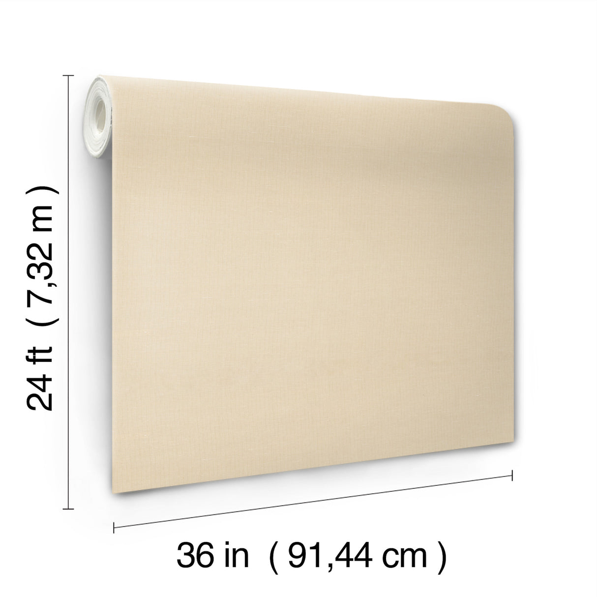 Elegant Linen Shell by Ronald Redding Textured Linen Wallpaper – York Designer Series YGL7050
