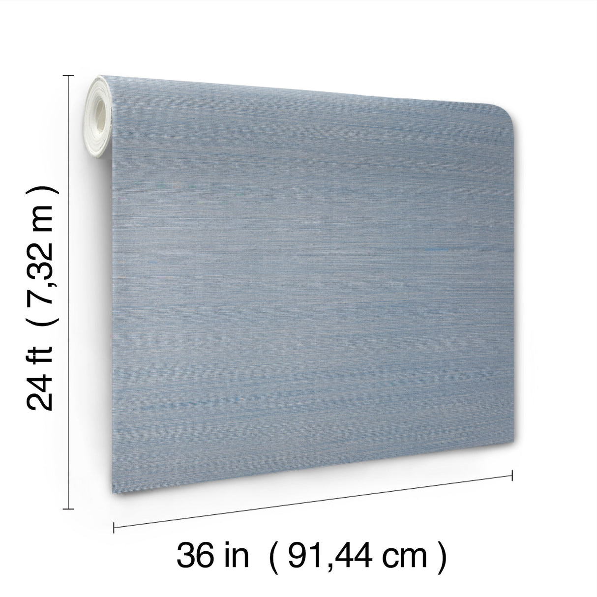 Maguey Sisal Dusty Sky by Ronald Redding Grasscloth Wallpaper – York Designer Series YGL7055