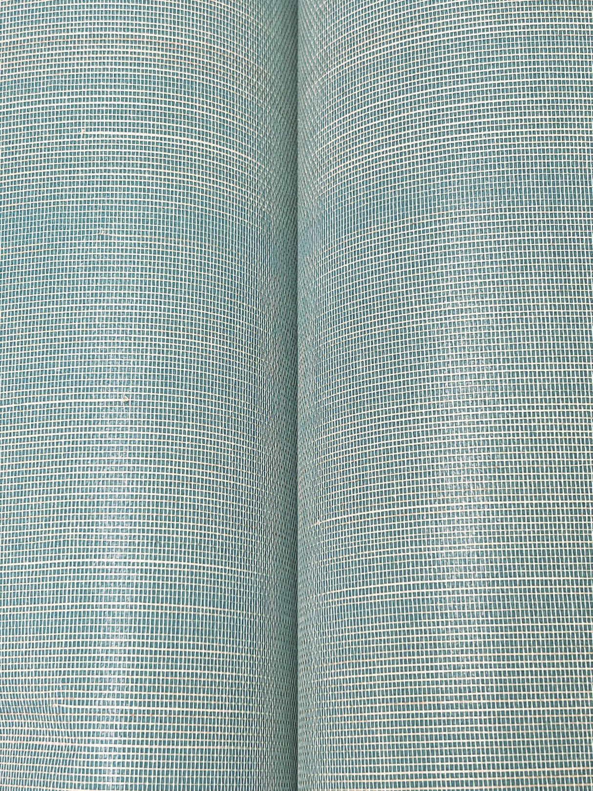 Fine Abaca Ice Blue by Ronald Redding Abaca Grasscloth Wallpaper – York Designer Series YGL7061