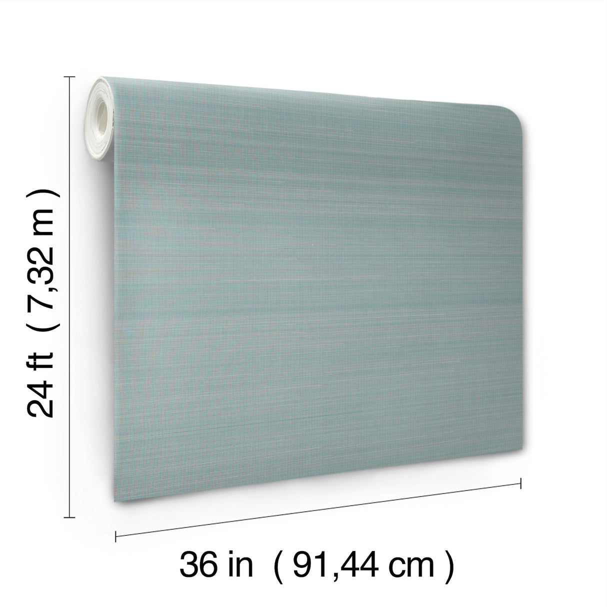 Fine Abaca Ice Blue by Ronald Redding Abaca Grasscloth Wallpaper – York Designer Series YGL7061