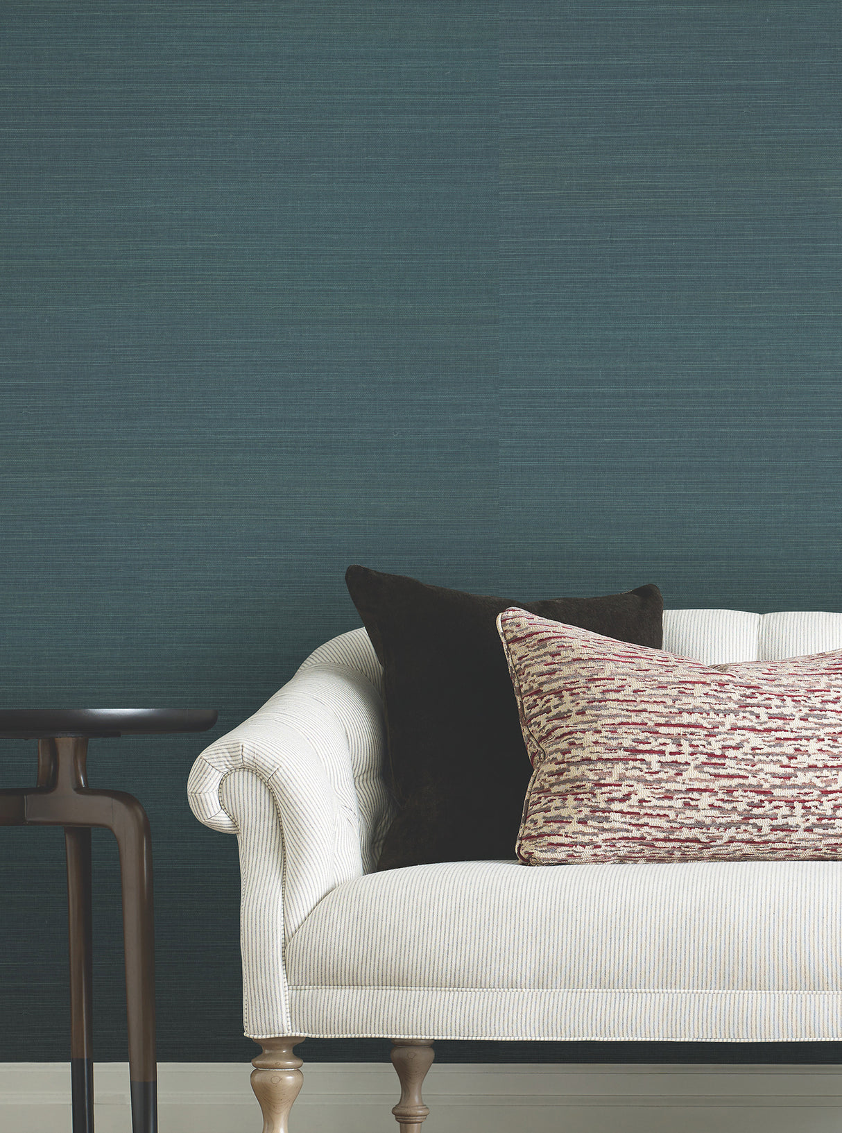 Maguey Sisal Aegean Blue by Ronald Redding Sisal Grasscloth Wallpaper – York Designer Series YGL7063