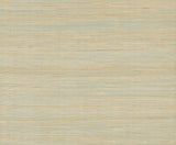 Horizontal Jute Seaglass grasscloth wallpaper by Ronald Redding – YGL7070
