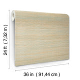 Horizontal Jute Seaglass by Ronald Redding Grasscloth Wallpaper – York Designer Series YGL7070