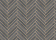 Herringbone Wood Veneer Graphite Wallpaper by Ronald Redding