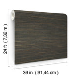 Multicolored Hemp Lead by Ronald Redding Grasscloth Wallpaper – York Designer Series YGL7079