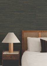Multicolored Hemp Lead by Ronald Redding Grasscloth Wallpaper – York Designer Series YGL7079