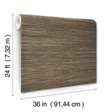 Misty Hemp Multi by Ronald Redding Grasscloth Wallpaper – York Designer Series YGL7088