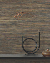Misty Hemp Multi by Ronald Redding Grasscloth Wallpaper – York Designer Series YGL7088