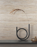 Misty Hemp Light Natural by Ronald Redding Hemp Grasscloth Wallpaper – York Designer Series YGL7089
