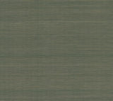 Smooth Abaca Forest green grasscloth wallpaper by Ronald Redding, SKU YGL7092