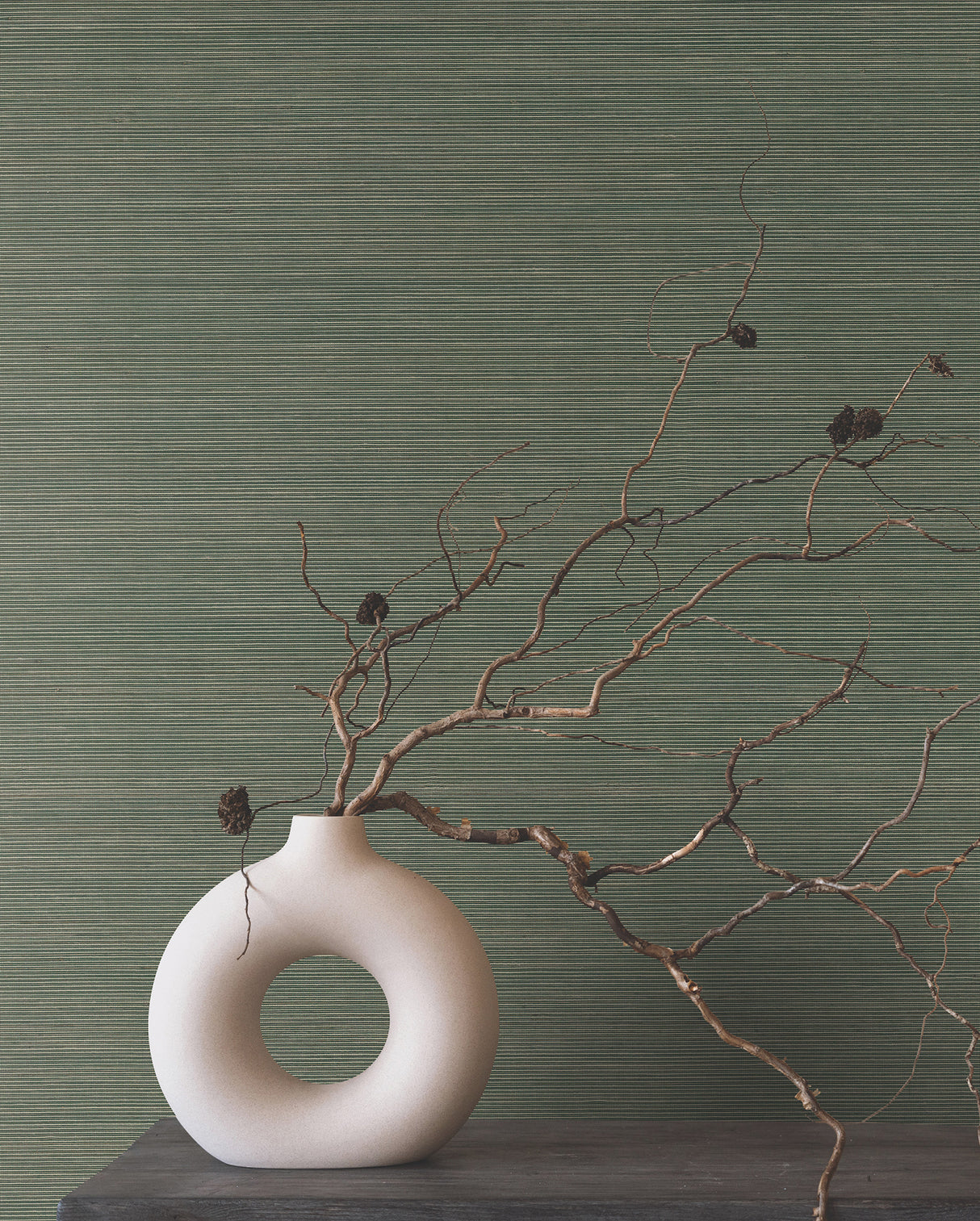 Smooth Abaca Forest by Ronald Redding Abaca Grasscloth Wallpaper – York Designer Series YGL7092