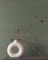 Smooth Abaca Forest by Ronald Redding Abaca Grasscloth Wallpaper – York Designer Series YGL7092