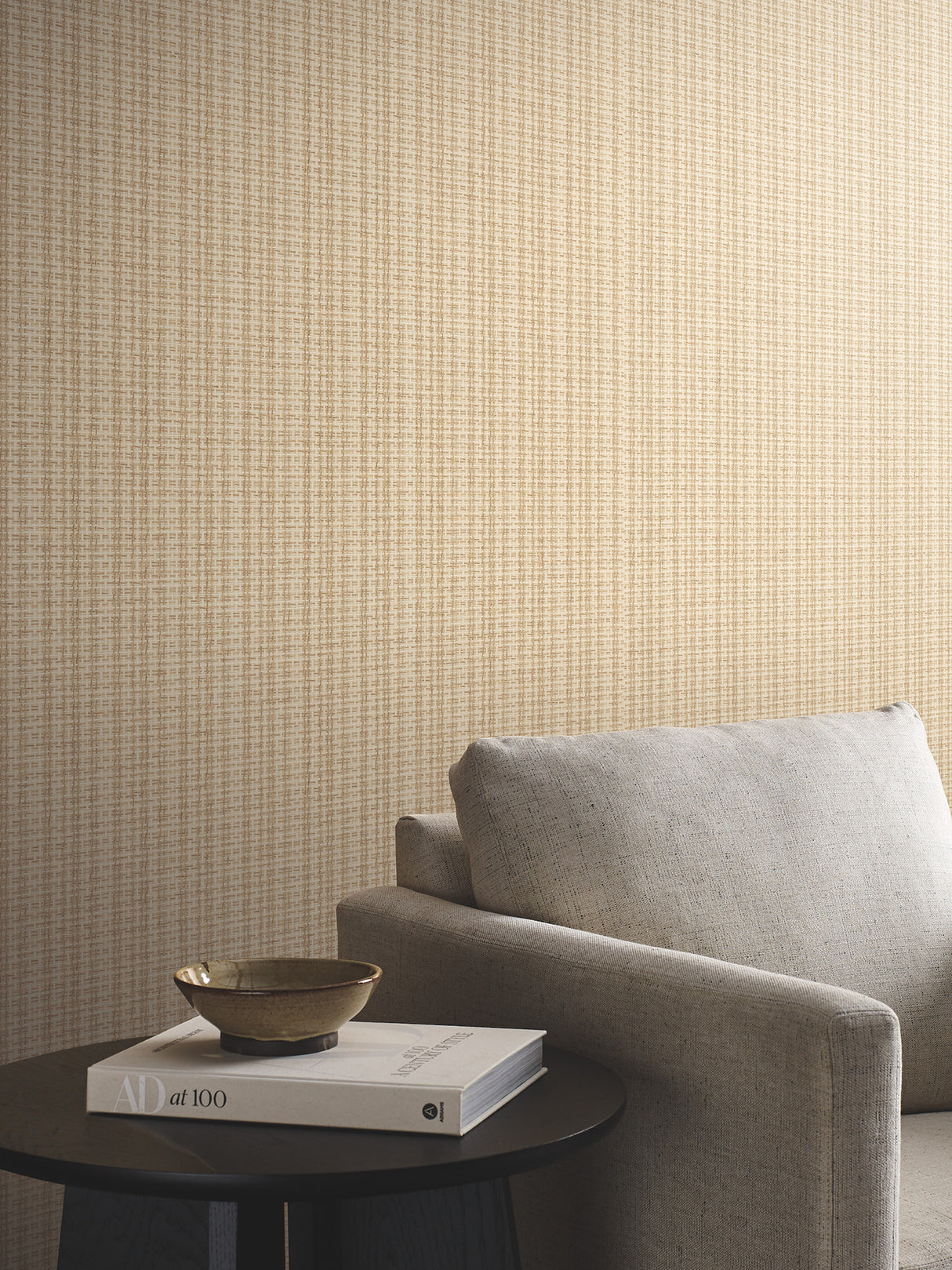 Twist Paperweave Wheat by Ronald Redding Grasscloth Wallpaper – York Designer Series YGL7093