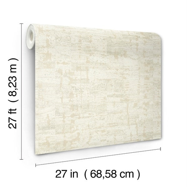 Pop The Cork White by York Wallcoverings Non Woven Wallpaper – York Wallcoverings GN2655