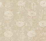 French Marigold Taupe and Gold Wallpaper by Ronald Redding - ZA8018