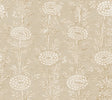 French Marigold Taupe and Gold Wallpaper by Ronald Redding - ZA8018