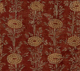 French Marigold Red & Gold wallpaper by Ronald Redding, pattern ZA8019