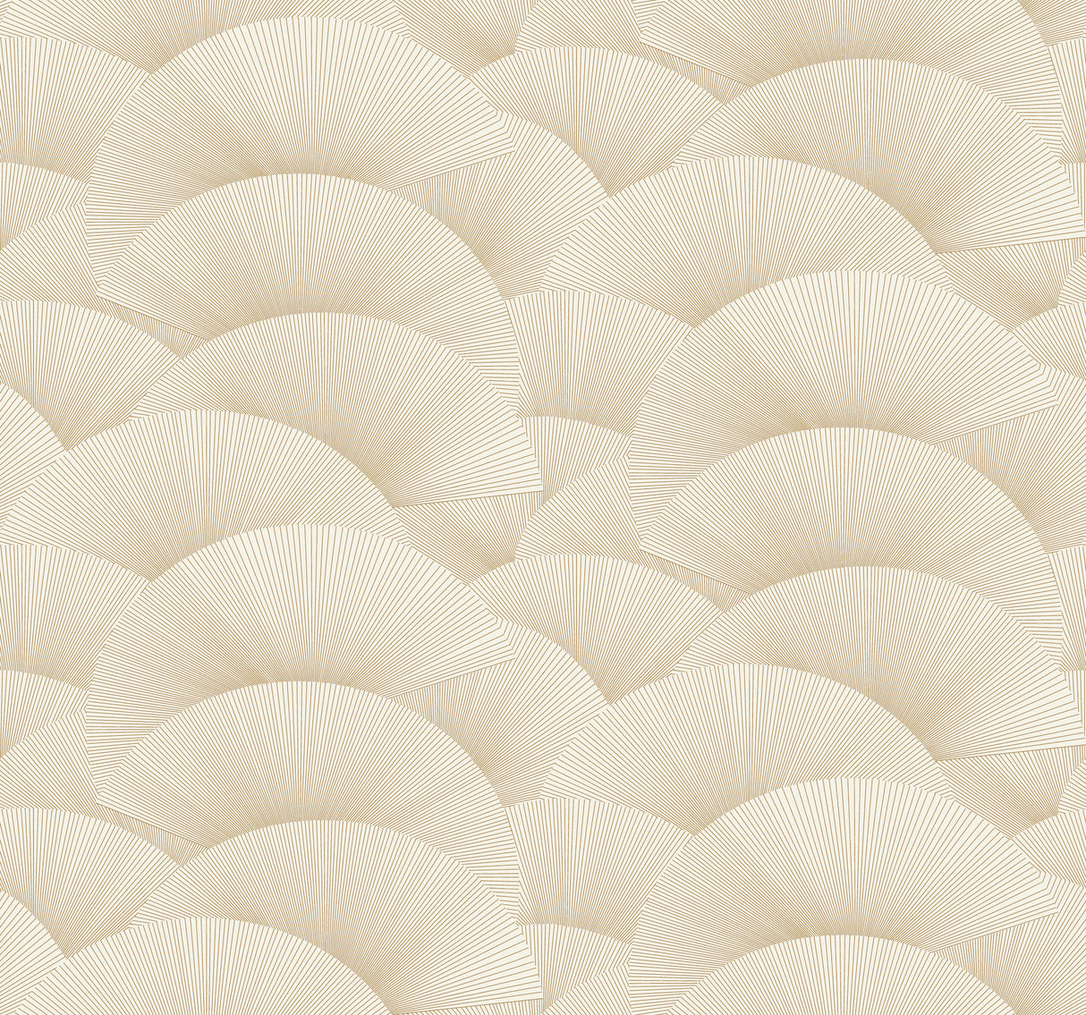 Morning Shell Cream & Gold Wallpaper by Ronald Redding – ZA8021