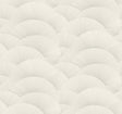 Morning Shell White & Silver Wallpaper sample by Ronald Redding