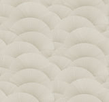 Morning Shell Taupe & Gold Wallpaper ZA8024 pattern detail