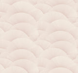Morning Shell geometric scalloped fan pattern in blush by Ronald Redding – ZA8026