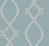 Ellena Blue Wallpaper by Ronald Redding – York Designer Series ZA8035