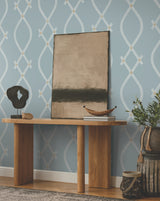 Ellena Blue by Ronald Redding Geometric Wallpaper – York Designer Series ZA8035