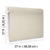 Lotus Weave Beige by Ronald Redding Faux Grasscloth Wallpaper – York Designer Series ZA8043