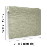 Lotus Weave Moss by Ronald Redding Faux Grasscloth Wallpaper – York Designer Series ZA8045