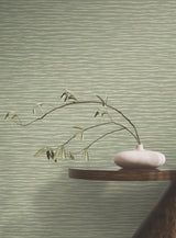 Lotus Weave Moss by Ronald Redding Faux Grasscloth Wallpaper – York Designer Series ZA8045