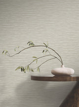 Lotus Weave Warm Grey by Ronald Redding Faux Grasscloth Wallpaper – York Designer Series ZA8046