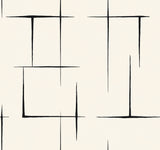 Malia Black & White Wallpaper by Ronald Redding - ZA8051