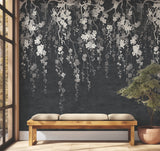 Sakura Blooms Black by Ronald Redding Wall Mural – York Designer Series ZA8058M