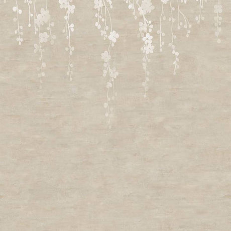 Sakura Blooms Neutral wall mural by Ronald Redding
