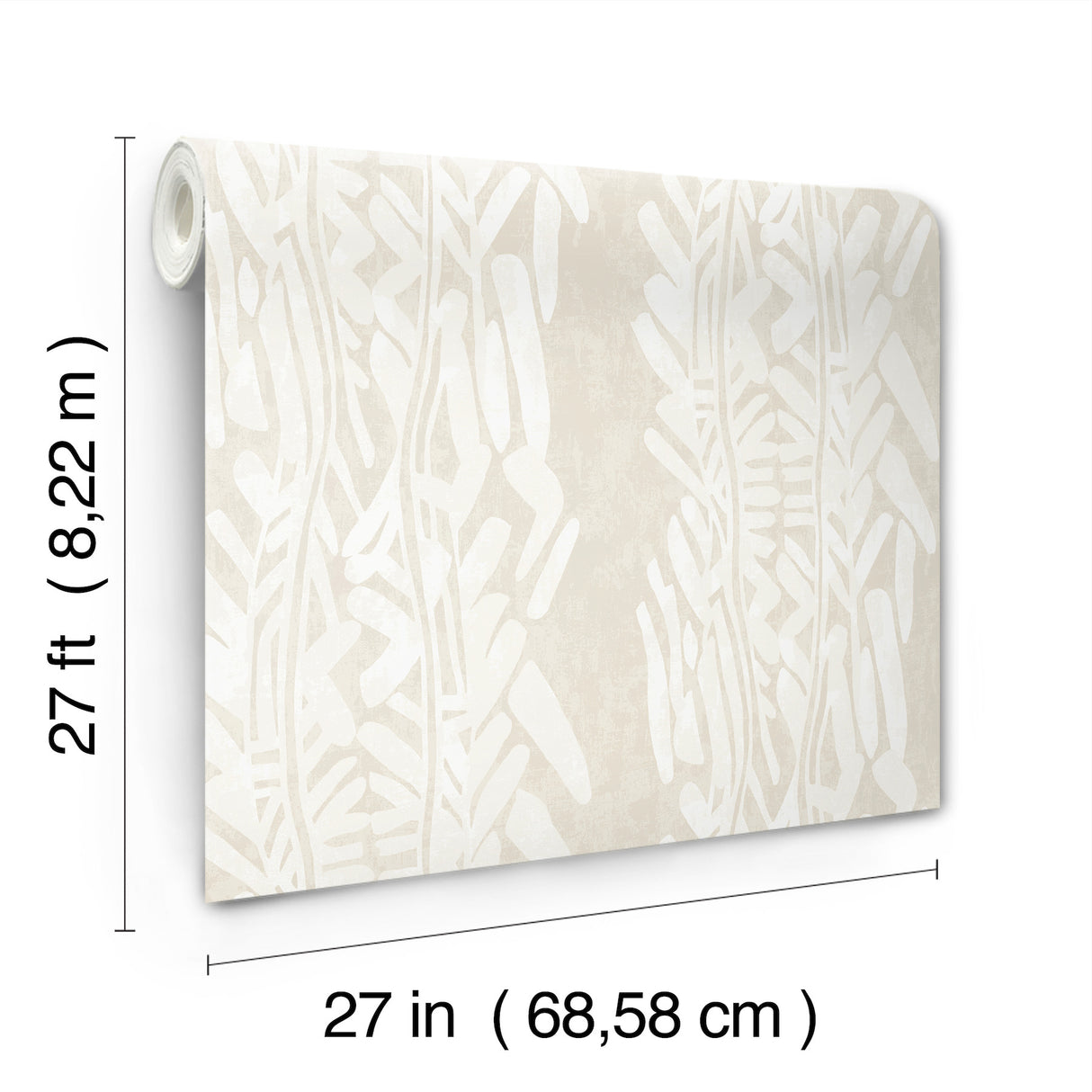 Timira Beige by Ronald Redding Botanical Wallpaper – York Designer Series ZA8063