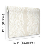 Timira Beige by Ronald Redding Botanical Wallpaper – York Designer Series ZA8063