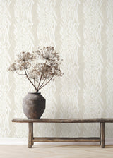 Timira Beige by Ronald Redding Botanical Wallpaper – York Designer Series ZA8063