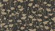 Shimmering Poppies Black & Gold Wallpaper ZA8066