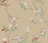 ZA8073 April Blossom Sand Wallpaper
