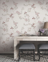 April Blossom Cream by Ronald Redding Floral Wallpaper – York Designer Series ZA8076