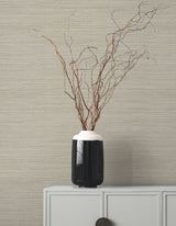 Amyra Silk Almond by Ronald Redding Textured Weaves Wallpaper – York Designer Series ZA8093N