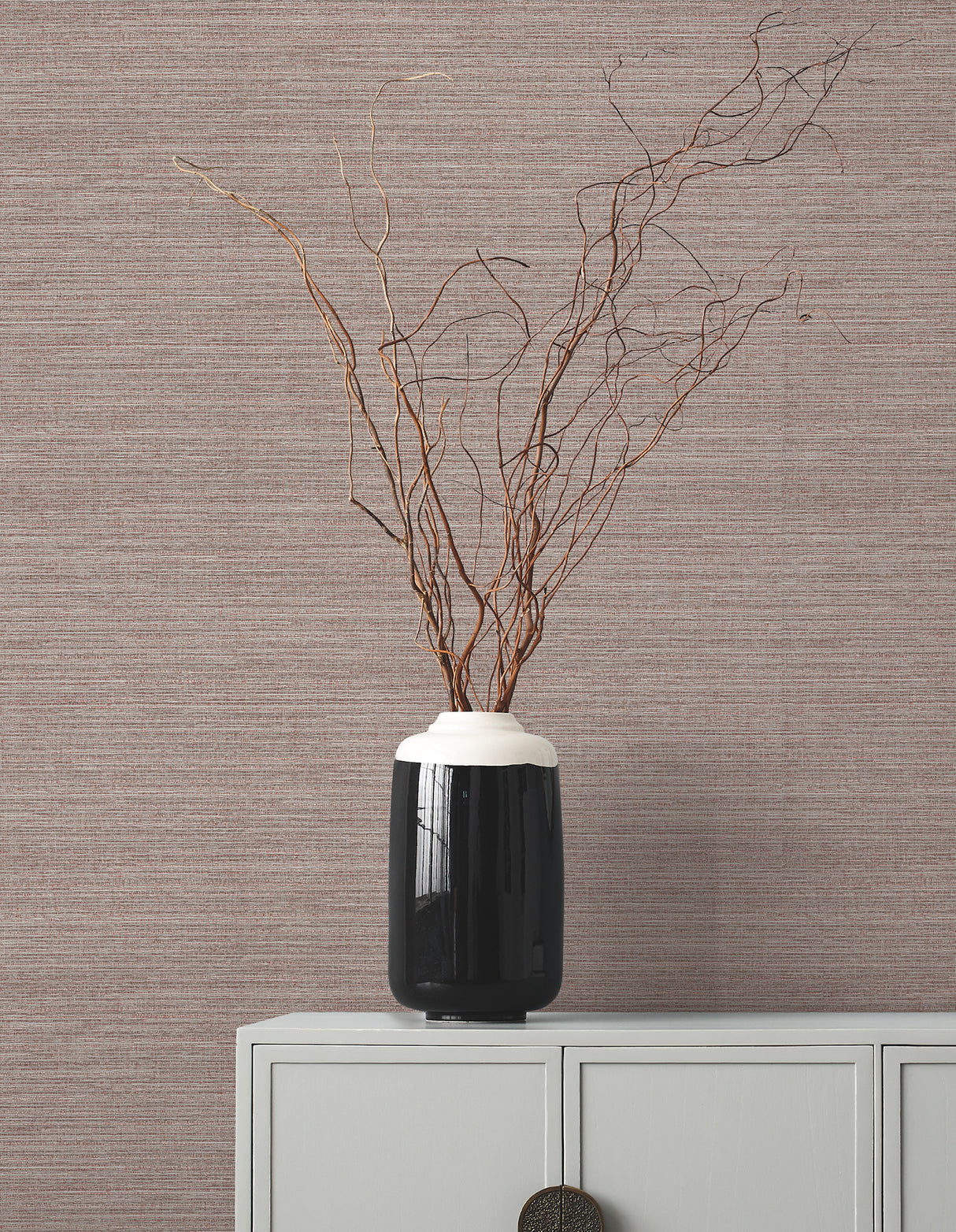 Amyra Silk Fig by Ronald Redding Wallpaper – York Designer Series ZA8095N