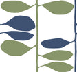 Sculpted Vines Alpine & Ultramarine wallpaper by York Wallcoverings