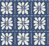 Mimosa Fleur Ultramarine Wallpaper – York Wallcoverings ZM2807