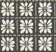 Mimosa Fleur Carbon Black wallpaper by York Wallcoverings, SKU ZM2810, floral block pattern