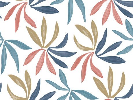 Little Garden Multicolor Wallpaper by York Wallcoverings ZM2811