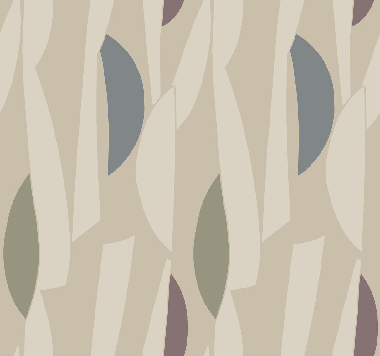 York Wallcoverings Balance Jewel geometric non woven wallpaper roll, 27 in x 27 ft, beige with jewel-tone accents
