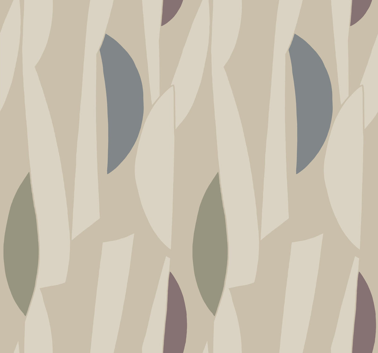 York Wallcoverings Balance Jewel geometric non woven wallpaper roll, 27 in x 27 ft, beige with jewel-tone accents